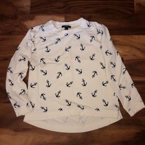 Forever 21 nautical sweater